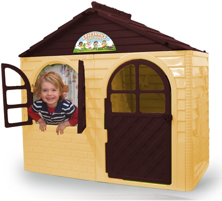Casita de Juegos Jardin Little Home Beige